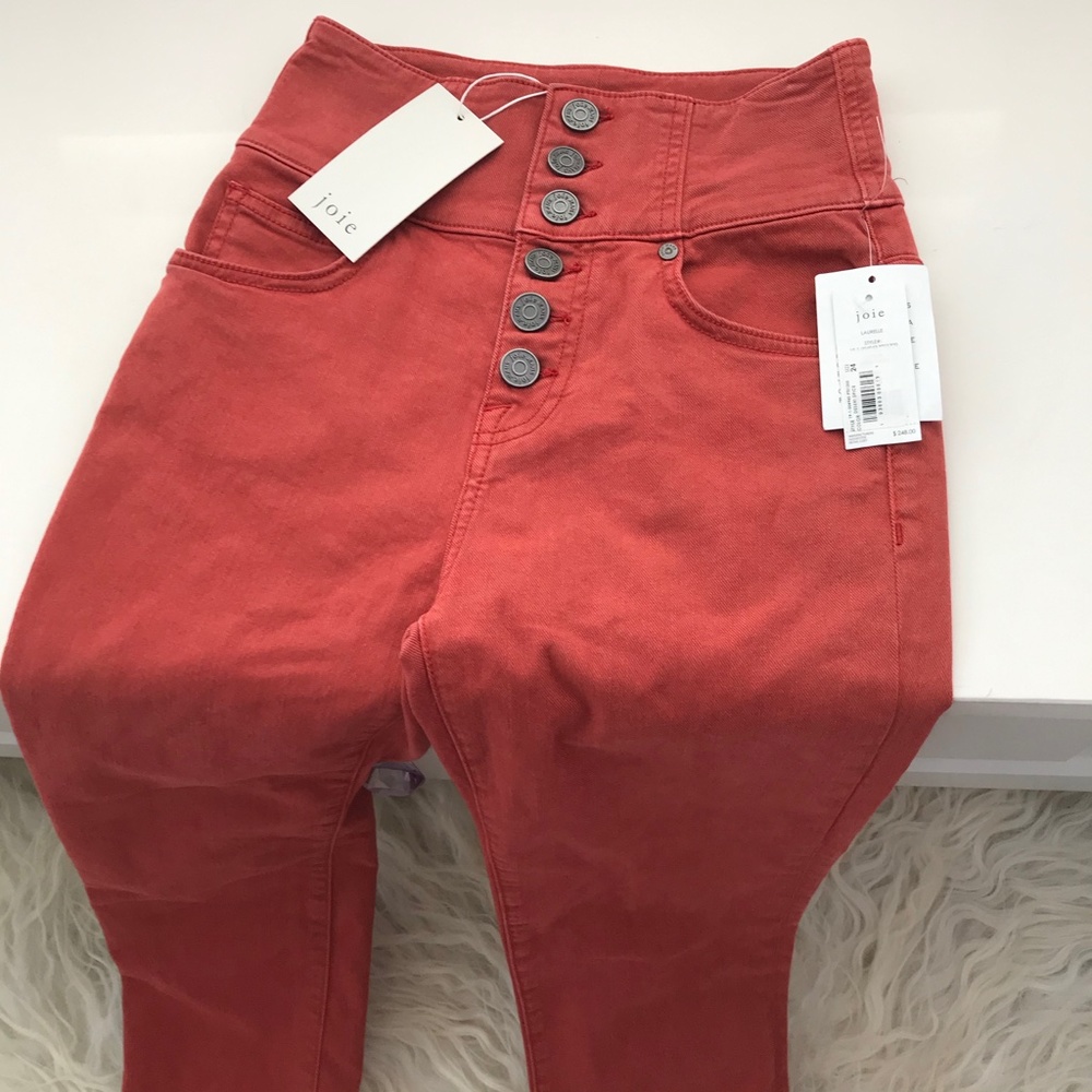 Joie Laurelle Cropped High Waisted Pants - Picture 9 of 9